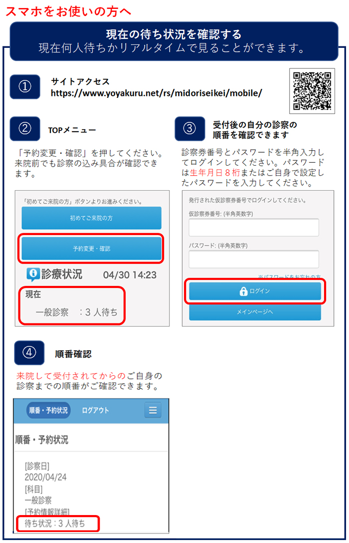 待ち順確認1